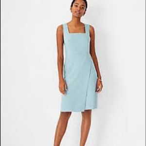 Ann Taylor Linen Sheath Dress